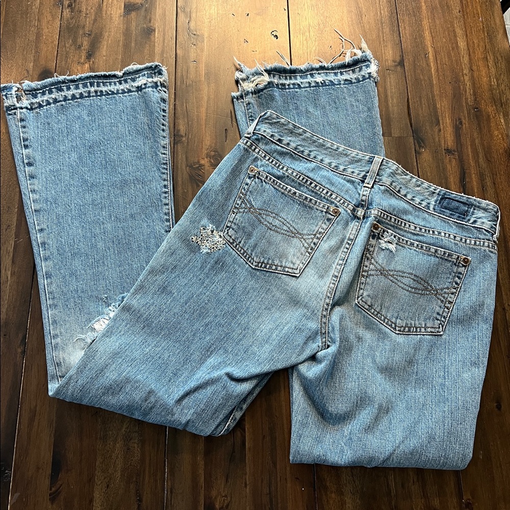 Abercrombie womens jeans size 8 flair bottoms